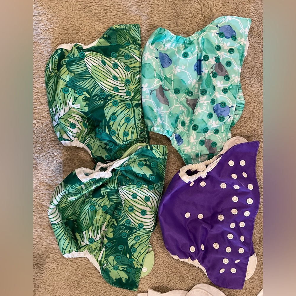 Flip cloth diaper lot